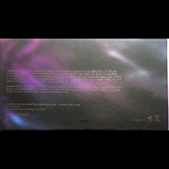 Dominque Cosmetics Celestial Thunder Palette - Picture 4 of 4